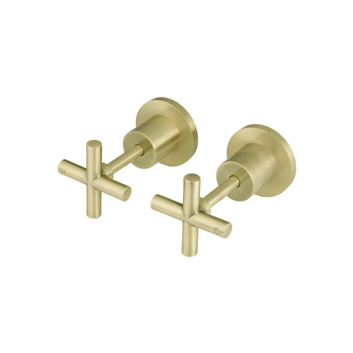 Meir Round Cross Handle Jumper Valve Wall Top Assemblies