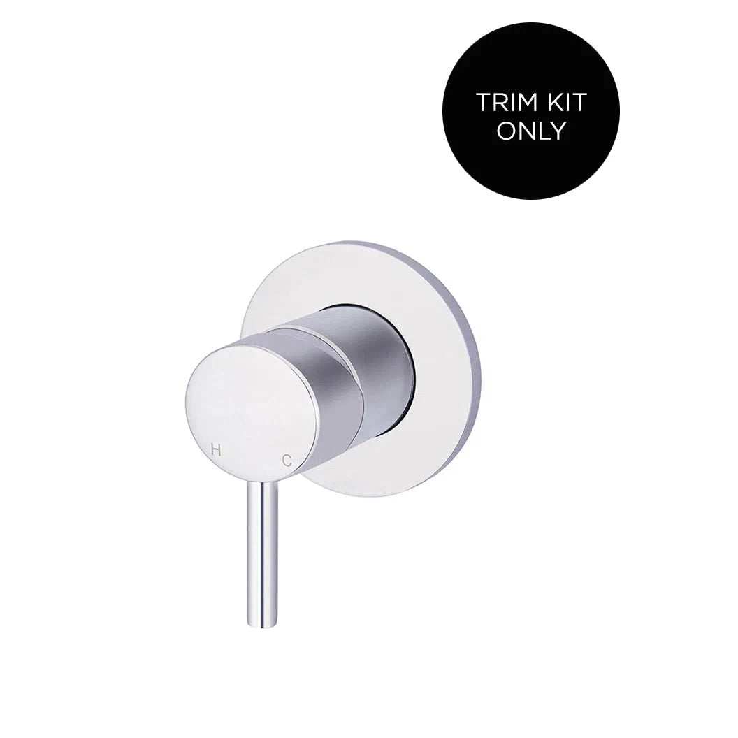 Meir Round Wall Mixer Short Pin-lever Trim Kit