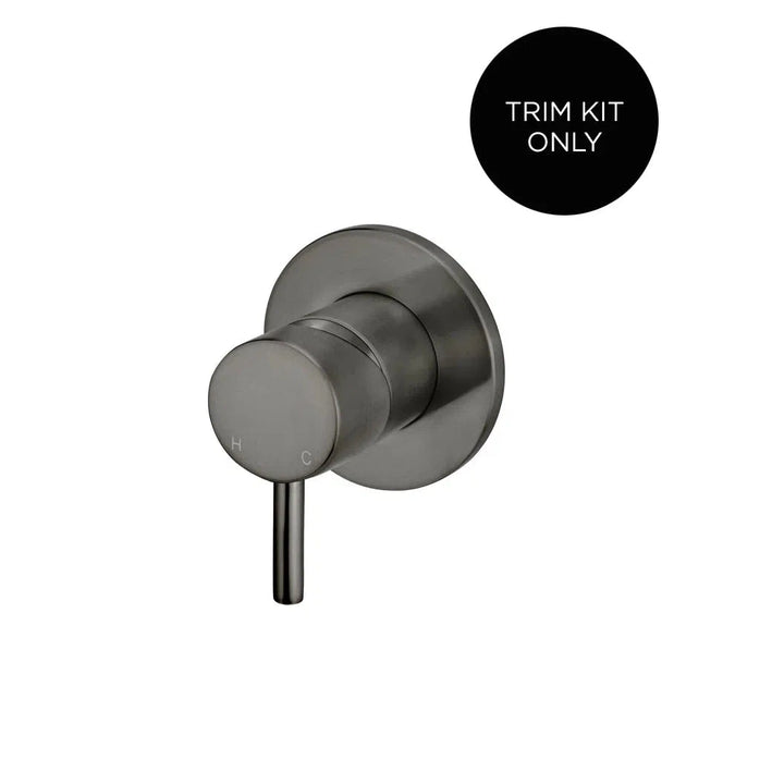 Meir Round Wall Mixer Short Pin-lever Trim Kit