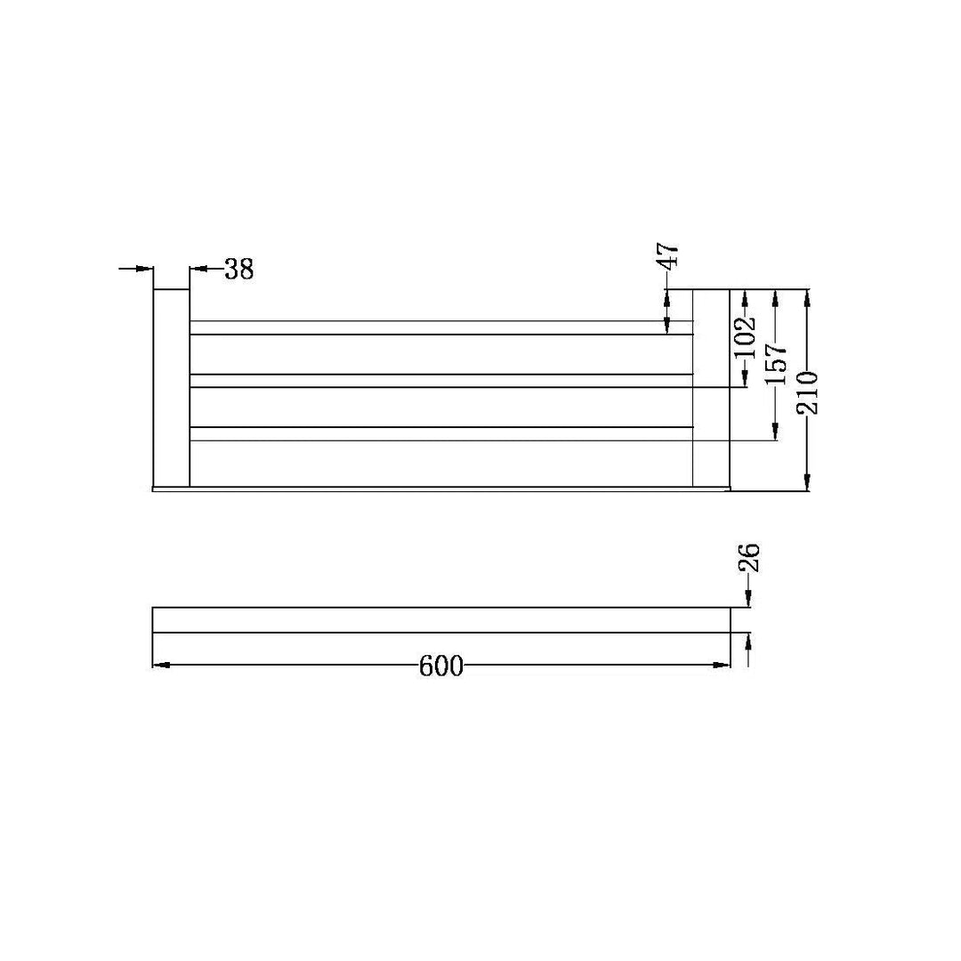 Nero Celia Towel Rack