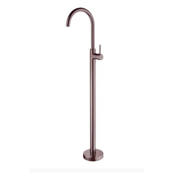 Nero Floor Mount Mixer Brushed Bronze