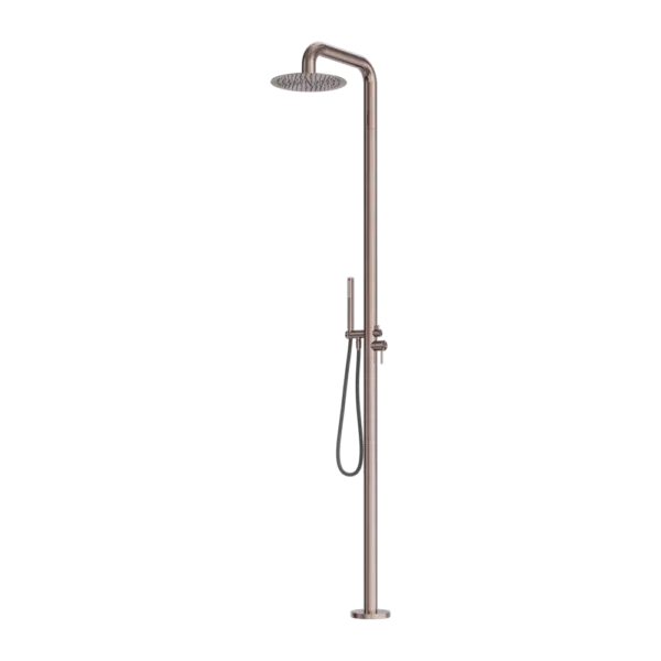 Nero Zen SS316L Outdoor Freestanding Shower Column