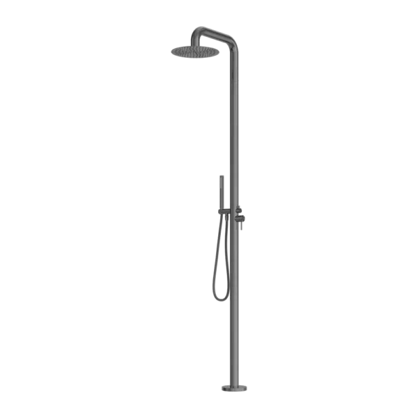 Nero Zen SS316L Outdoor Freestanding Shower Column