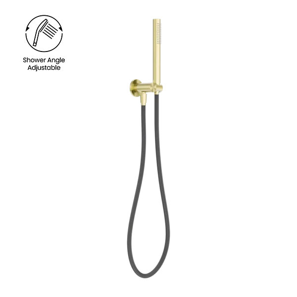 Nero Zen SS316L Shower On Bracket With Outdoor Shower Hose