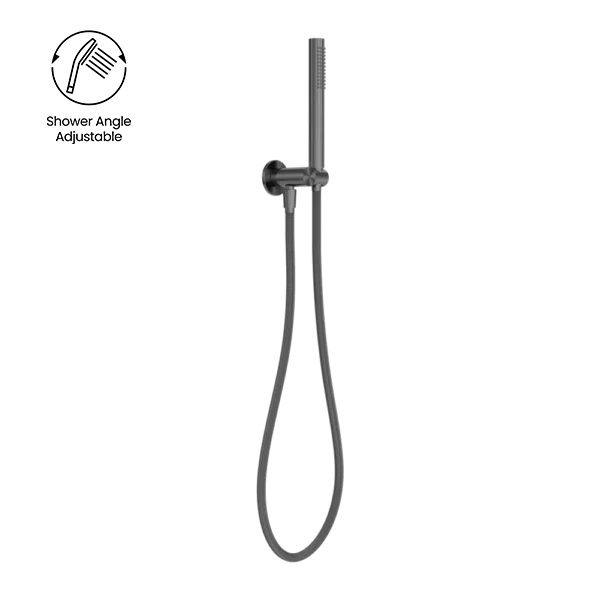 Nero Zen SS316L Shower On Bracket With Outdoor Shower Hose