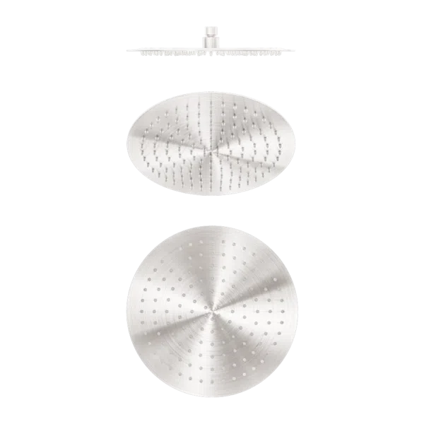 Nero Zen SS316L Round Shower Head